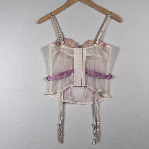 Adore me Halia Contour Balconette Bustier Size 34B Babydoll Romantic NWT - Picture 5 of 7
